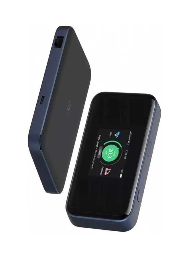 ZTE - MU5002 5G Router VPN With SIM Card Slot Outdoor Black - Image 1