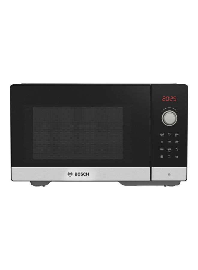 BOSCH Series 2 Freestanding Microwave Stainless Steel 25 L 800 W FEL053MS1 Black - Image 1