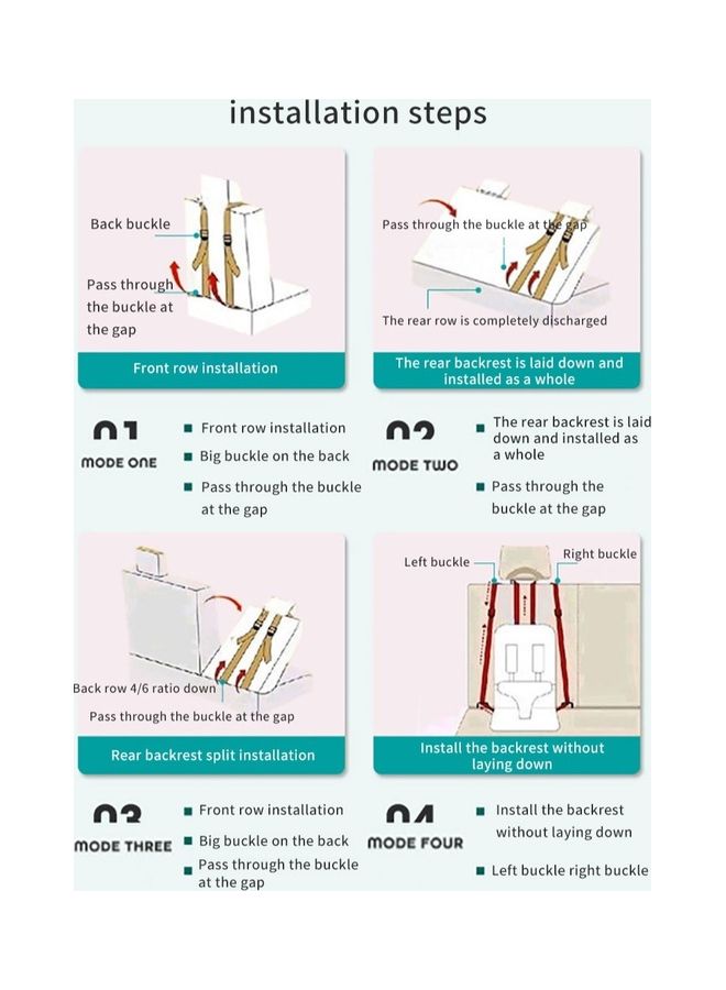 كيدل وسادة مقعد محمولة قابلة للتنفس للأطفال - Image 4