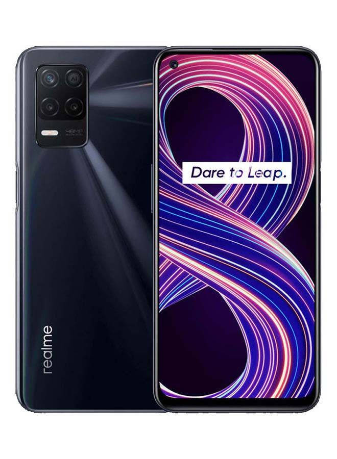 realme - 8 Dual Sim Supersonic Black 8GB RAM 128GB 5G - International Version - Image 1