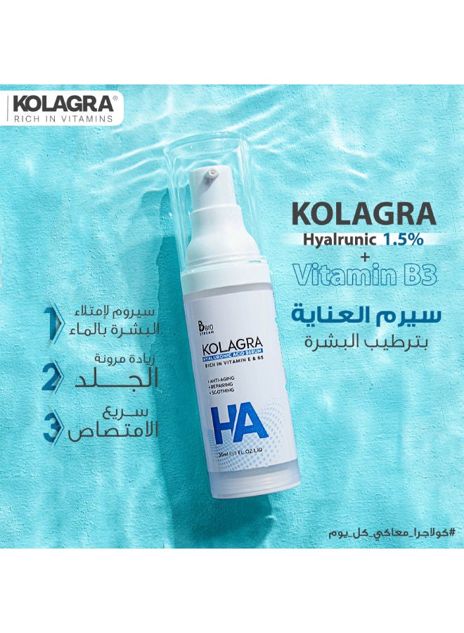 Kolagra Ha Hyaluronic Acid Serum Clear 30ml