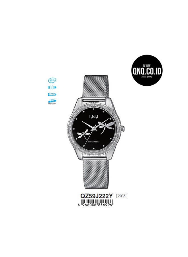 Q&Q Women's Stainless Steel Analog Watch Qz59J222Y - Image 1