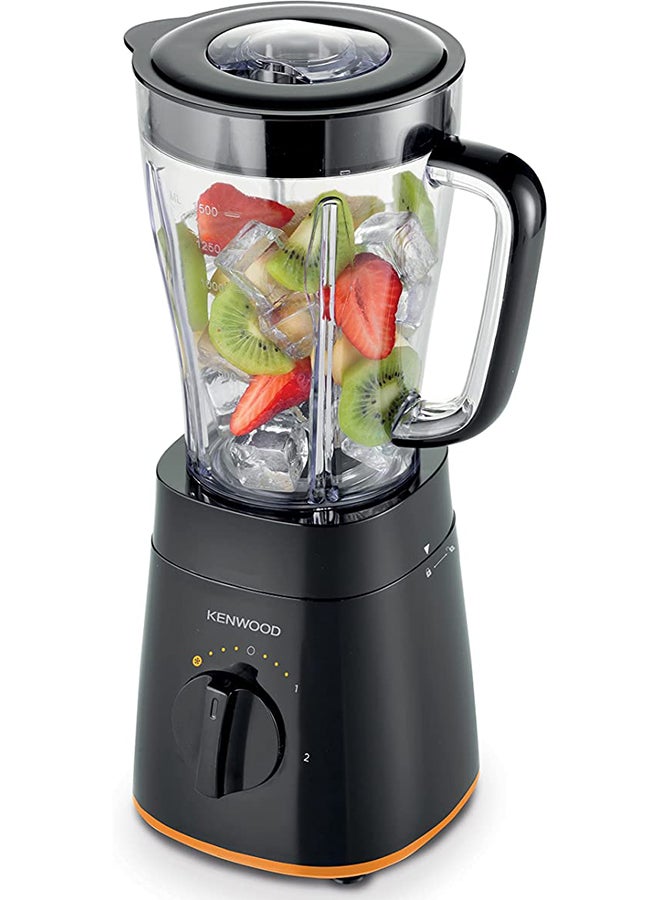 KENWOOD - Blender/Smoothie Maker 1.5L With Multi Mill (Grinder/Chopper), Ice Crush Function 2 L 500 W BLP15.150BK Black - Image 1