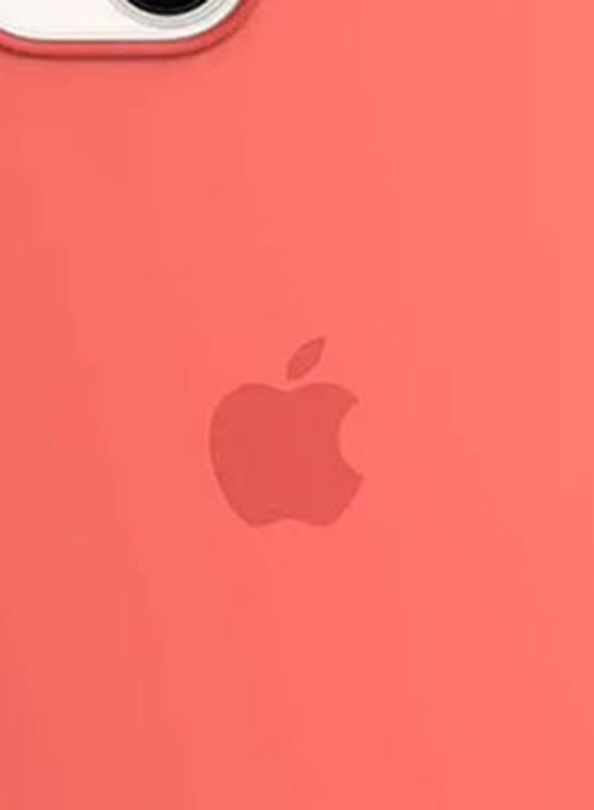 Apple iPhone 13 Silicone Case with MagSafe Pink Pomelo - Image 4