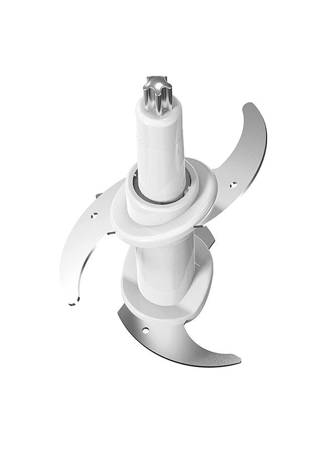 DAEWOO - Chopper With Mincer Grinder Function, With Glass Bowl And Quad Blade, Korean Technology 600.0 ml 500.0 W DFC2050 White - Image 1