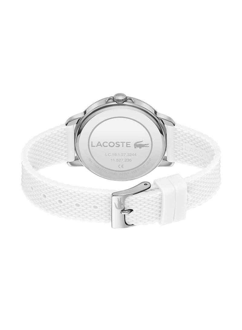 LACOSTE Women's Slice  Silver White Dial Watch - 2001197  - Image 2