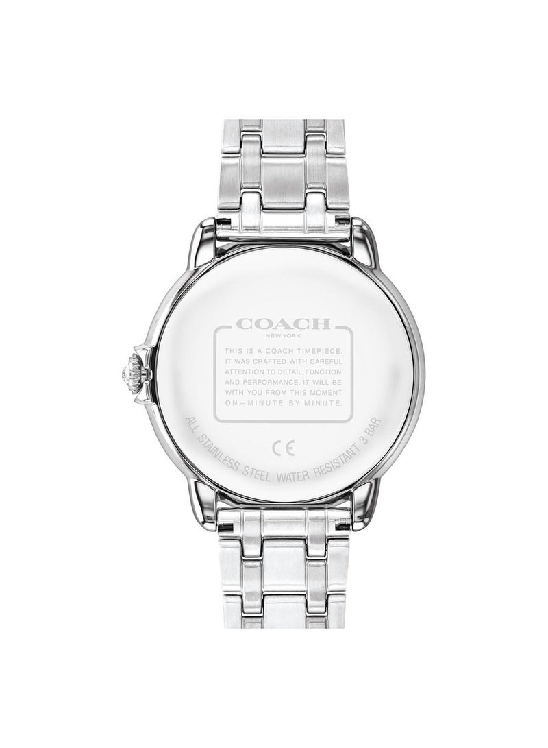 COACH Women's Arden  Silver White Dial Watch - 14503808  - Image 2