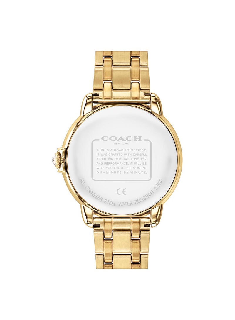 COACH Women's Arden  Silver White Dial Watch - 14503810  - Image 2