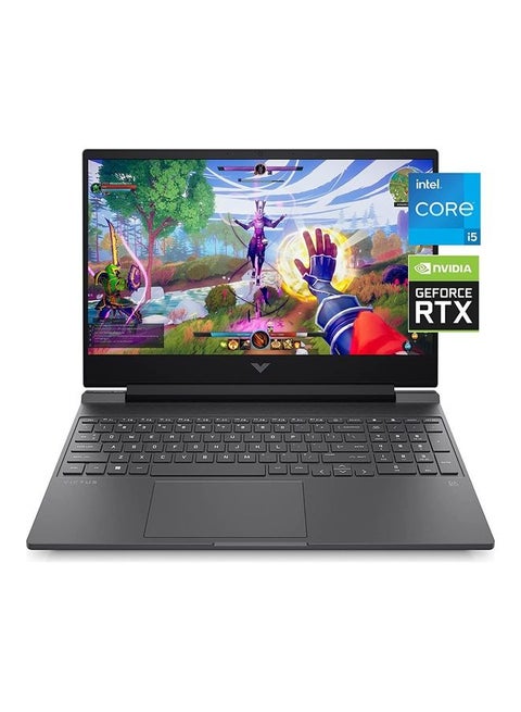 Victus 15 Gaming (Upgraded Version) Laptop With 15.6-Inch FHD Display, Core i5-12500H Processor/16GB RAM/512GB SSD/4GB NVIDIA GeForce RTX 3050/Windows 11 Home English Mica Silver