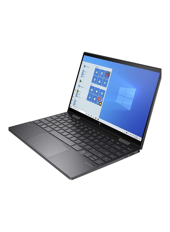 HP ENVY x360 Convertible 2-In-1 13-ay1035nr Laptop With 13.3-Inch FHD IPS Touchscreen Display, AMD Ryzen 7 5800U Processor / 16GB RAM / 512GB SSD / AMD Radeon Graphics / Windows 11 Home / English Nightfall black aluminum  - Image 2