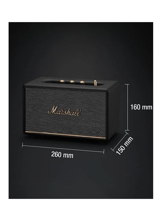 مارشال Stanmore III 50W Premium Home Wireless Speaker With Bluetooth 5.2 And Multiple Inputs - Enjoy Signature Sound