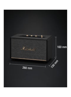 Marshall Stanmore III 50W Premium Home Wireless Speaker With Bluetooth 5.2 And Multiple Inputs - Enjoy Signature Sound Black  - Image 2