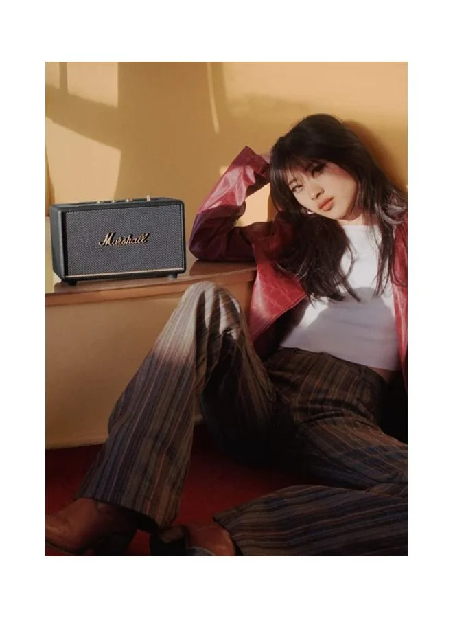 Marshall Stanmore III 50W Premium Home Wireless Speaker With Bluetooth 5.2 And Multiple Inputs - Enjoy Signature Sound Black