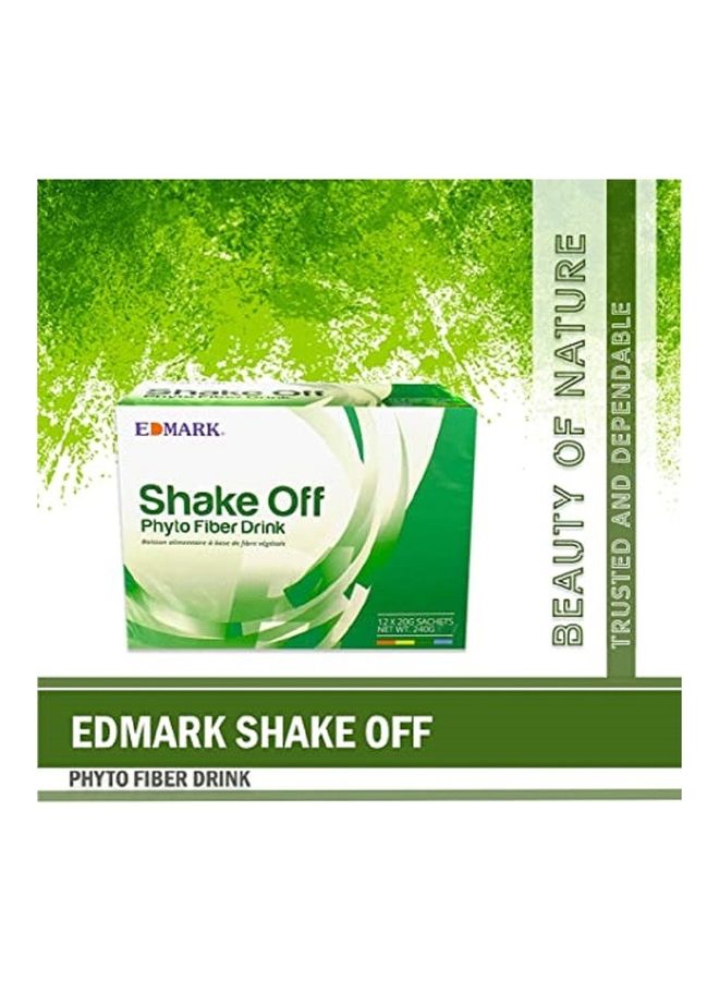 EDMARK - Shake Off Phyto Fiber Drink 12 x 12G (144g) Sugar Free - Image 1
