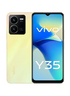 Y35 Dual SIM Dawn Gold 8GB RAM 128GB 4G - Middle East Version