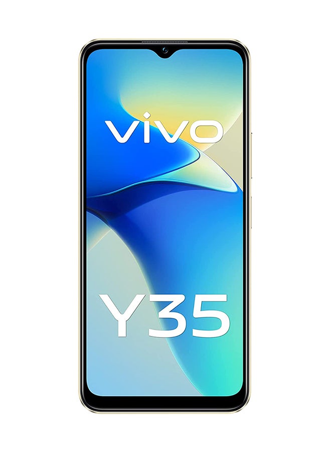 vivo - Y35 Dual SIM Dawn Gold 8GB RAM 128GB 4G - Middle East Version - Image 1