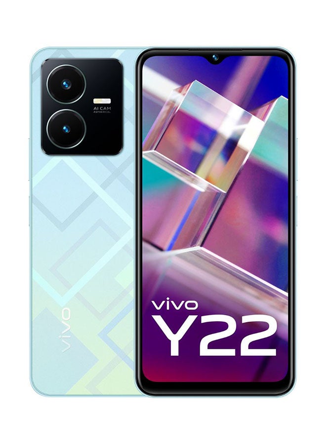 Y22 Dual SIM Metaverse Green 4GB RAM 64GB 4G - Middle East Version