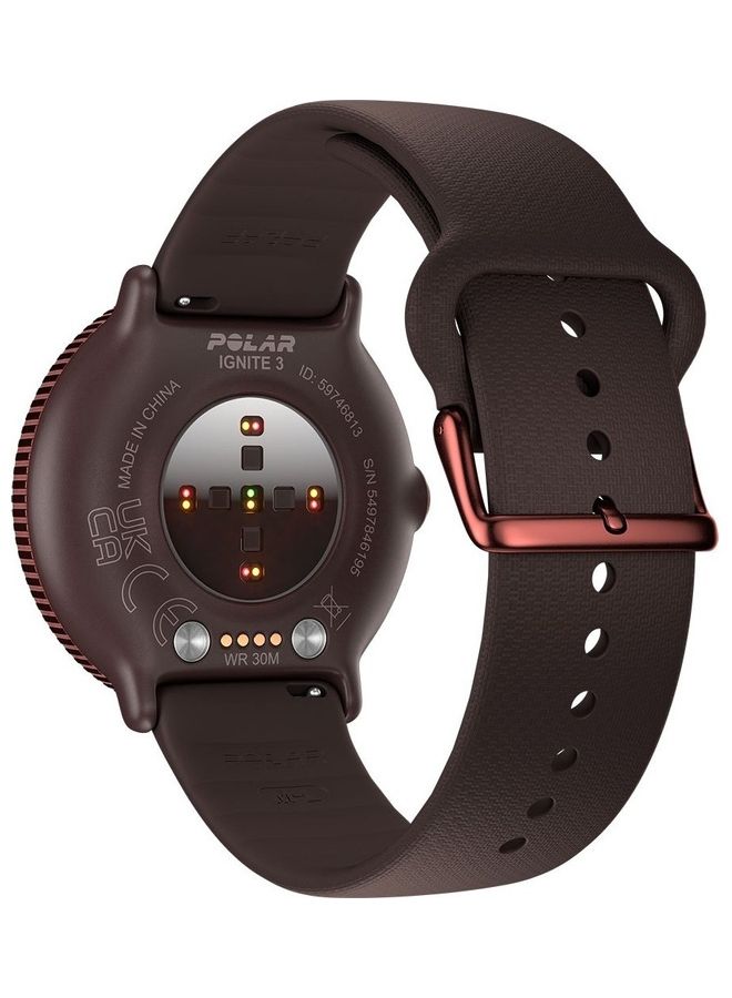 POLAR - Ignite 3 Smartwatch With Health Fitnessatch Brown Copper - Image 1