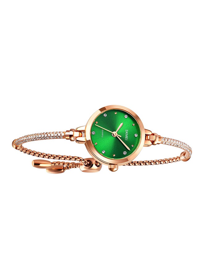 SKMEI - Women's Simple Wo Quartz  Fashion Thin  Watch 1805GN - Image 1