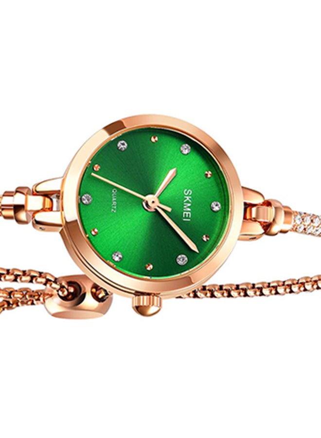 SKMEI - Women's Simple Wo Quartz  Fashion Thin  Watch 1805GN - Image 1