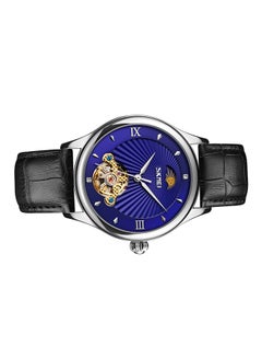SKMEI Men's Mechanical Stainless Steel Automatic Watch 9251BKBU  - Image 5