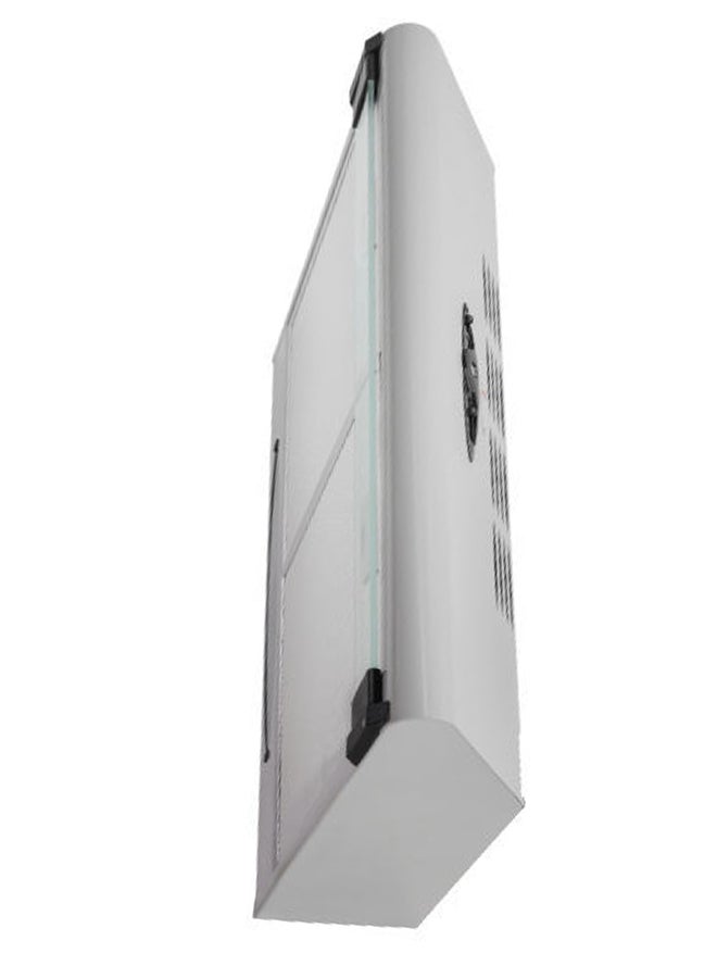 بريمير مدخنة موقد ب3 سرعات ومحركين نوفا 3 ميتال جراي إف 60 مع مصباحين 65 W CH-MN-HOO-32653 فضي  - Image 2