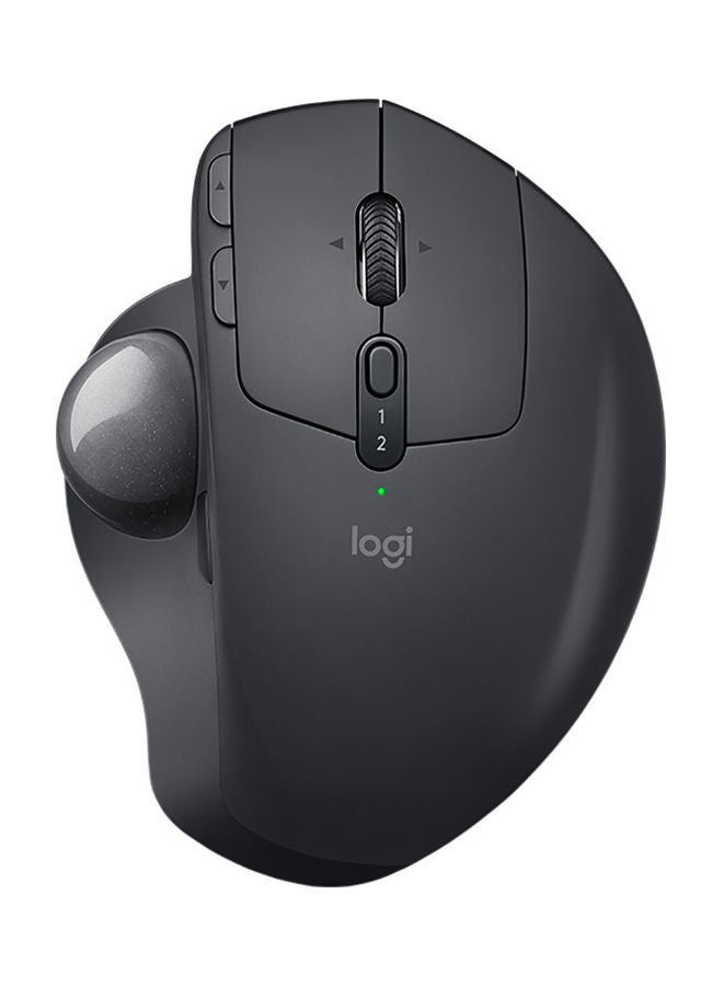Logitech - MX ERGO Plus Wireless Trackball Mouse Black - Image 1