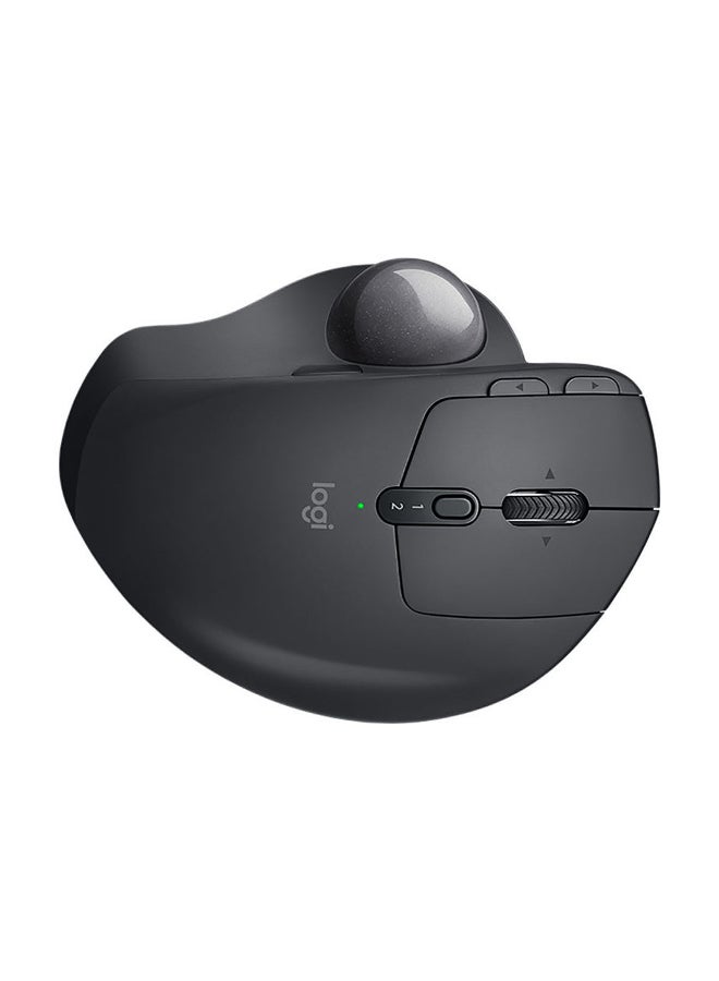 Logitech - MX ERGO Plus Wireless Trackball Mouse Black - Image 1