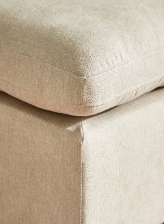 Home Box Signora Armless Chair 1 Seater Beige 106 x 87cmcm  - Image 3