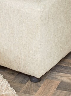 Home Box Signora Armless Chair 1 Seater Beige 106 x 87cmcm  - Image 4