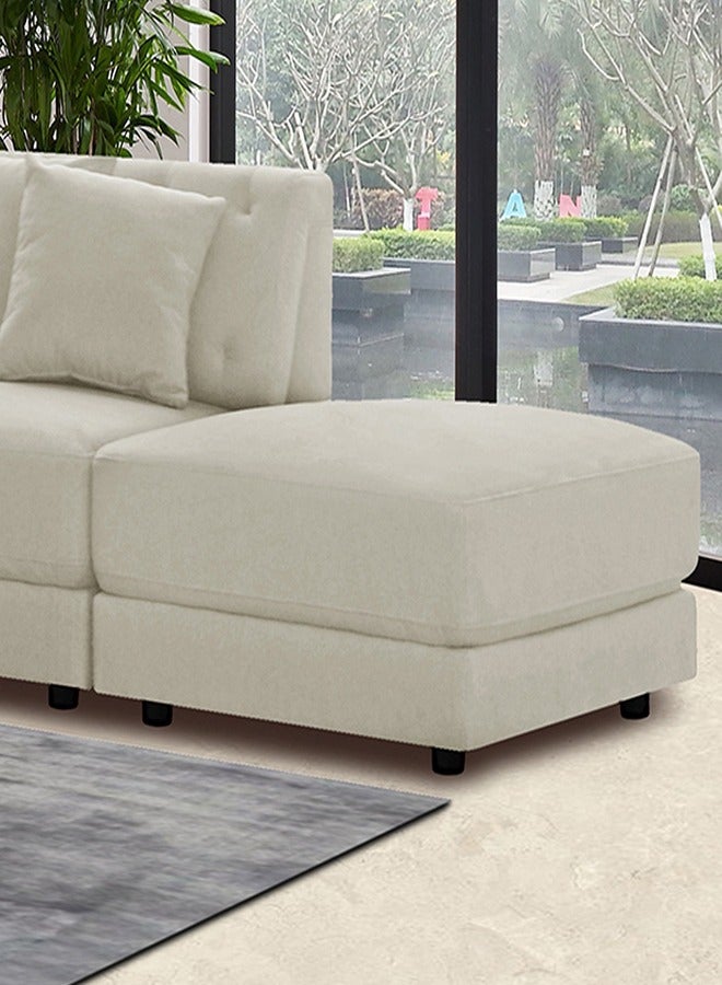 Home Box - Emotion Ottoman Beige 94 x 44cm - Image 1
