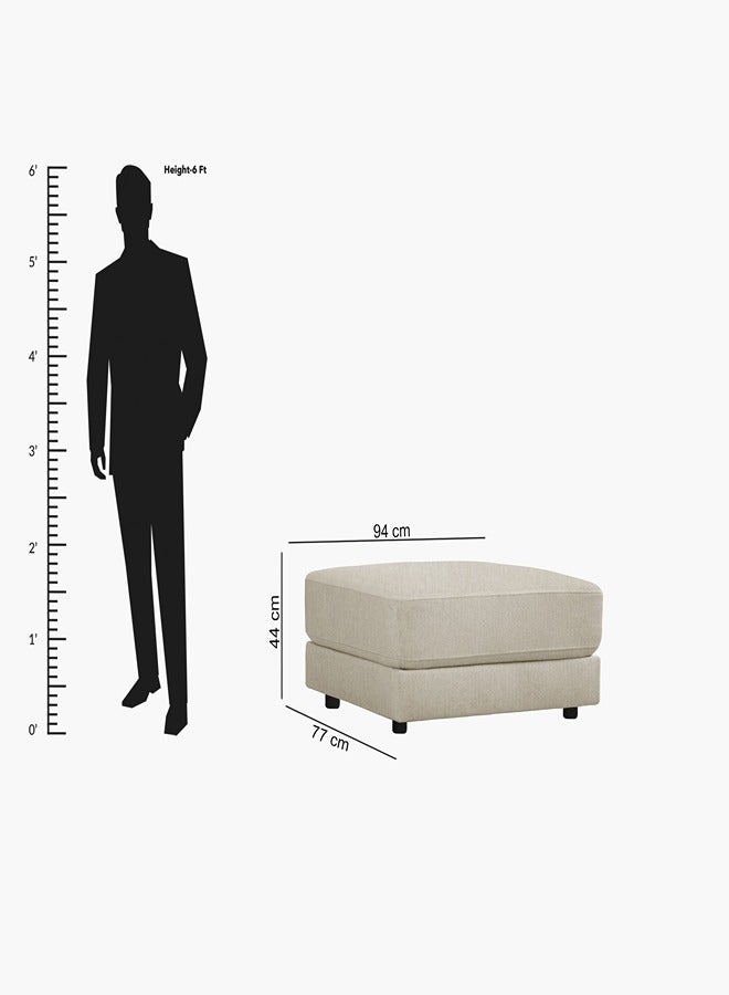 Home Box - Emotion Ottoman Beige 94 x 44cm - Image 1