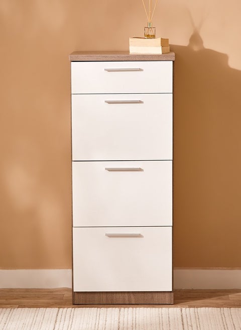 Ireland Chest of 4-Drawers White/Brown