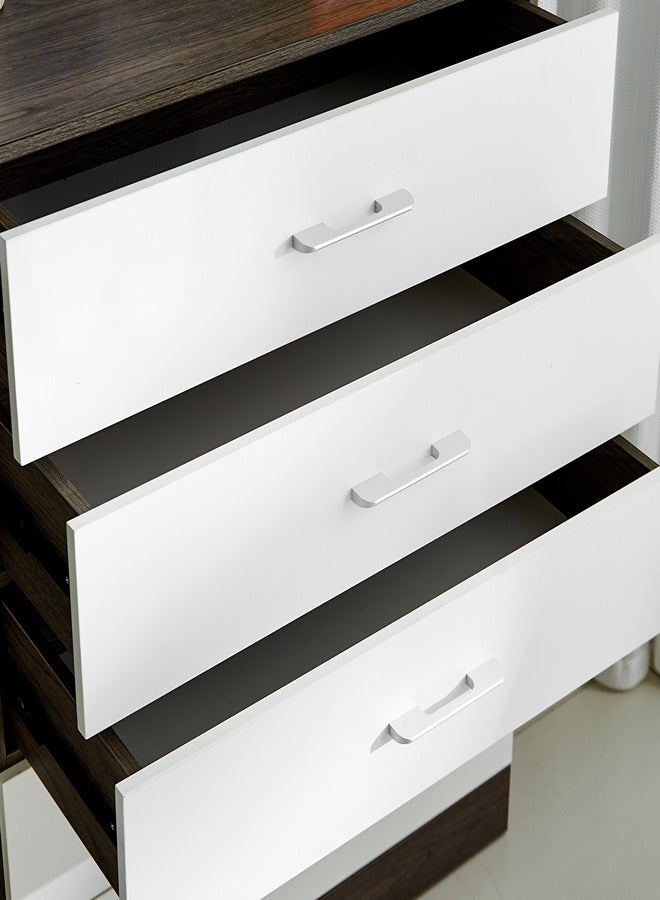 Home Box - Zegna 5-Drawers Chest Multicolour 100 x 80cm - Image 1