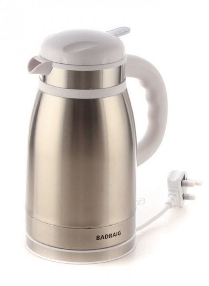 Badraig Water Kettle 1.5 L 1630 W BEK1622 Silver/White  - Image 2