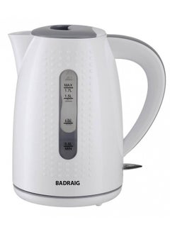 Badraig Electric Kettle 1.7 L 2200 W BEK1505 White/Silver  - Image 2