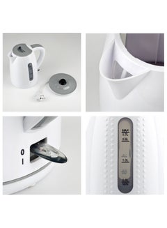 Badraig Electric Kettle 1.7 L 2200 W BEK1505 White/Silver  - Image 3