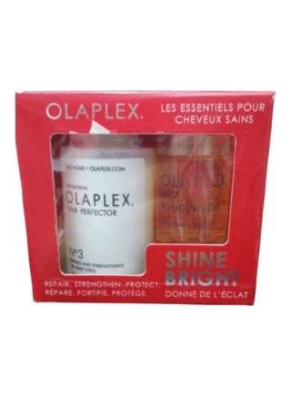 مجموعة اصلاح الشعر شاين برايت قطعتان (رقم 3 هير بيرفيكتور 100 مل + رقم 7 بوندينغ اويل 30 مل) 130ملليلتر - v1674104494/N53378279A_1