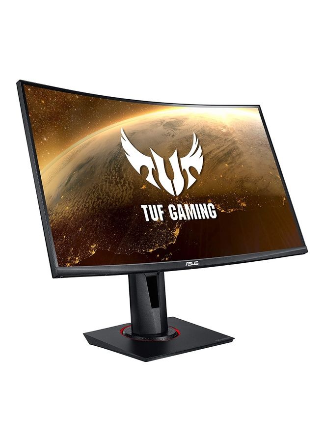 أسوس - شاشة الألعاب المنحنية TUF Gaming VG27WQ مقاس 27 بوصة WQHD (2560x1440)، 165 هرتز (أعلى من 144 هرتز)، ضبابية حركة منخفضة للغاية، مزامنة متكيفة، Freesync Premium، 1 مللي ثانية (MPRT)، DisplayHDR 400 أسود أسود - Image 1