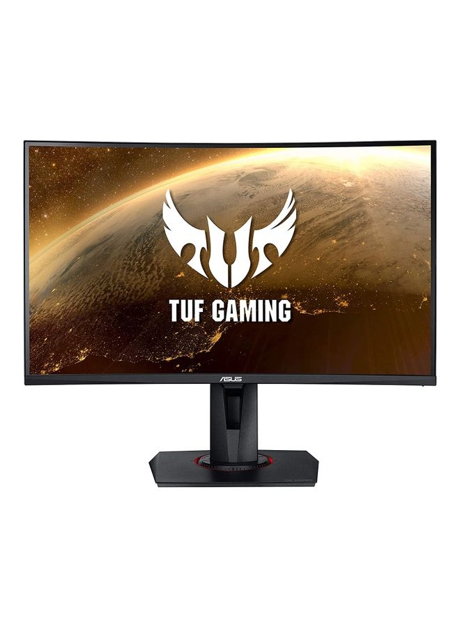 أسوس - شاشة الألعاب المنحنية TUF Gaming VG27WQ مقاس 27 بوصة WQHD (2560x1440)، 165 هرتز (أعلى من 144 هرتز)، ضبابية حركة منخفضة للغاية، مزامنة متكيفة، Freesync Premium، 1 مللي ثانية (MPRT)، DisplayHDR 400 أسود أسود - Image 1