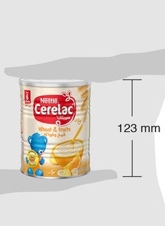 Cerelac Infant Cereal Tin With Wheat And Fruits 400grams - v1674119712/N48613575A_12