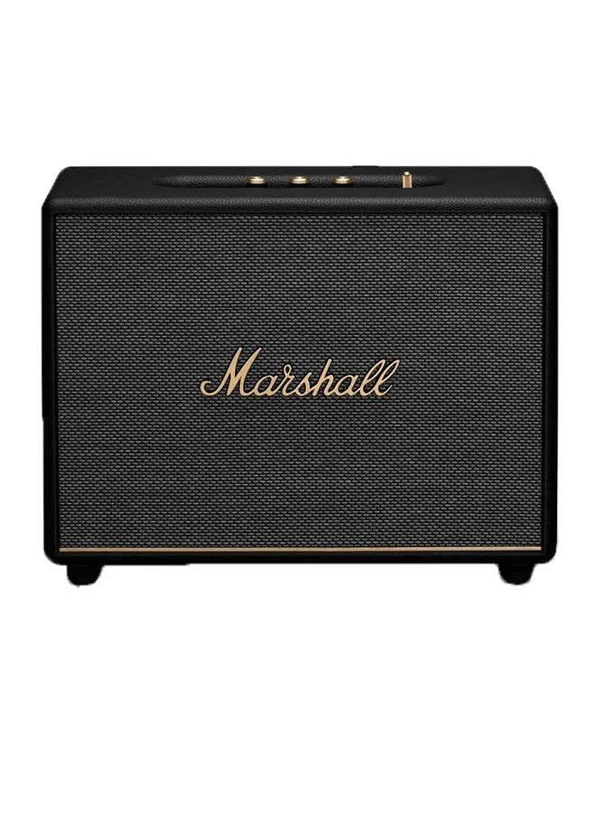 Marshall Woburn III 120W Premium Home Wireless Speaker With Bluetooth 5.2 And Multiple Inputs - Enjoy Signature Sound | Black