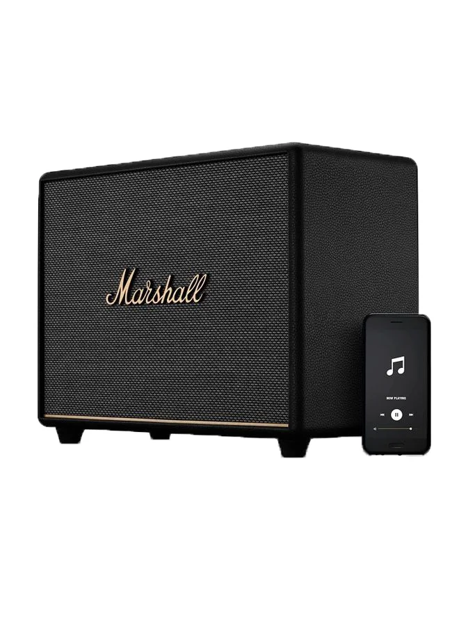 Marshall Woburn III 120W Premium Home Wireless Speaker With Bluetooth 5.2 And Multiple Inputs - Enjoy Signature Sound | Black Black