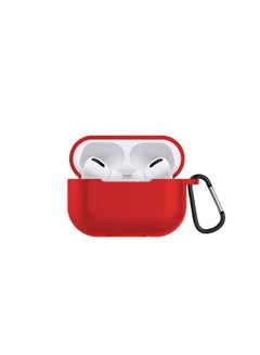 FITME 2-Piece Silicone Case For Apple AirPods Pro Pink/Red  - Image 3