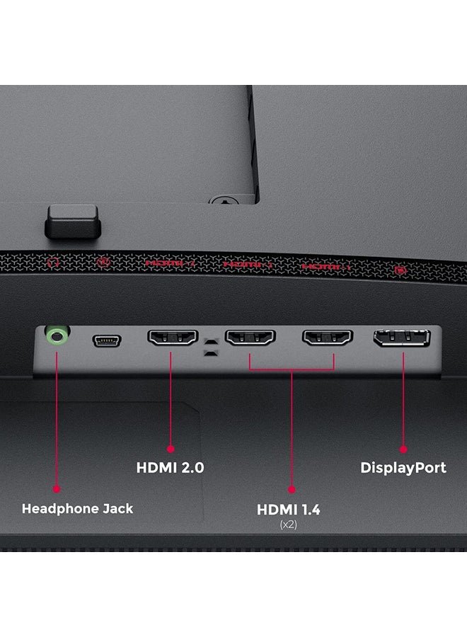 بين كيو - شاشة ZOWIE XL2411K-B مقاس 24 بوصة لألعاب الرياضات الإلكترونية عالية الدقة مع معدل استجابة 144 هرتز و1 مللي ثانية / ارتفاع قابل للتعديل / منفذ DisplayPort HDMI خالي من الوميض أسود - Image 1