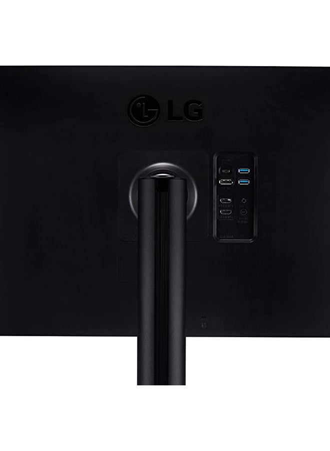 LG - LG 27QN880-B  27" Ergo QHD (2560 x 1440)  IPS Display, VESA Display HDR 400, 5ms (GtG at Faster), Display, HDMI, USB Type-C, sRGB 99% with HDR10 Black - Image 1