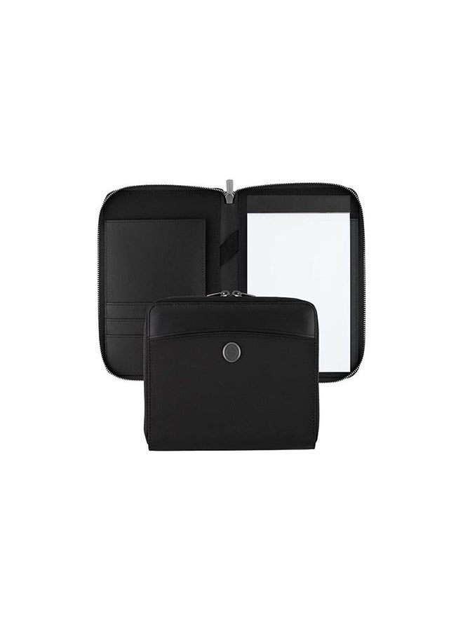 HUGO BOSS - Conference Folder Zip A5 Black - Image 1