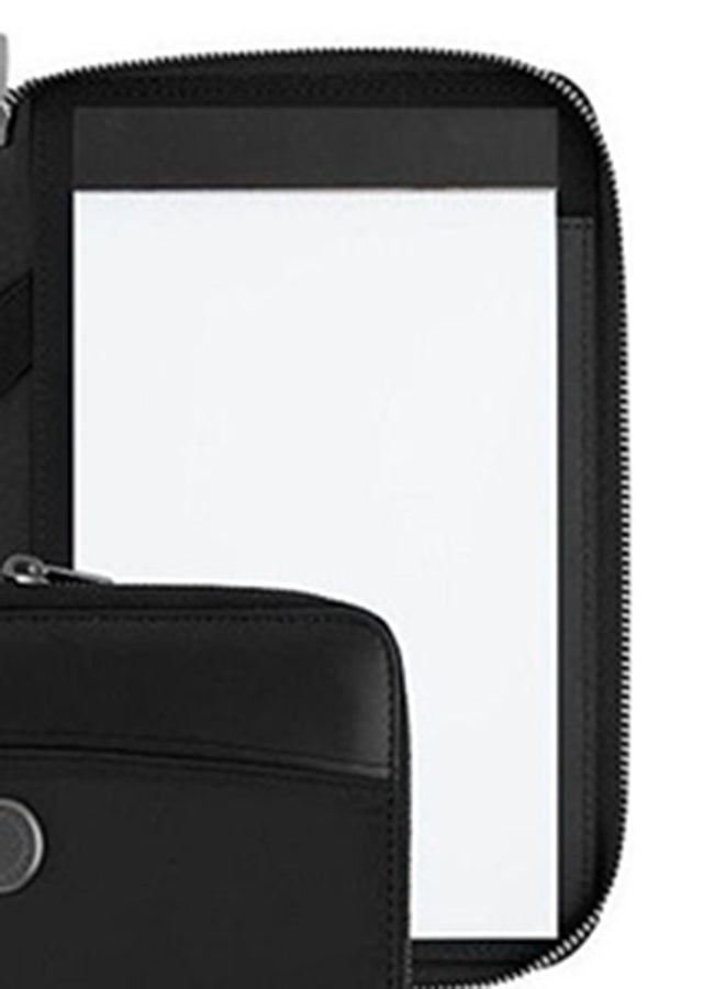 HUGO BOSS - Conference Folder Zip A5 Black - Image 1