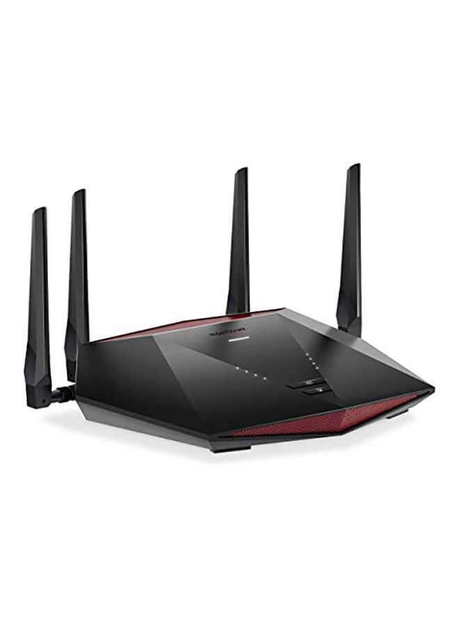 NETGEAR - Nighthawk Pro Gaming 6-Stream WiFi 6 Router (XR1000) - AX5400 Wireless Speed (up to 5.4Gbps) | DumaOS 3.0 Optimizes Lag-free Server Connections | Compatible with Playstation 5 black - Image 1