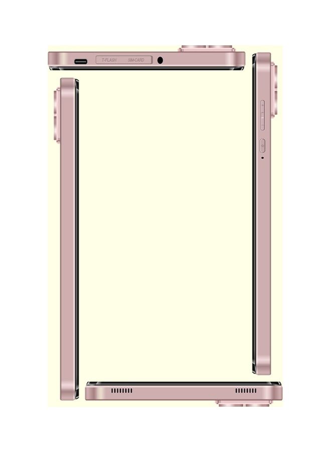 C idea - CM813 Pro Android Smart Tablet With 8 Inch 6GB RAM 256GB 5G Bluetooth Wifi Zoom Supported With Protective Case Cover Pink - Image 1